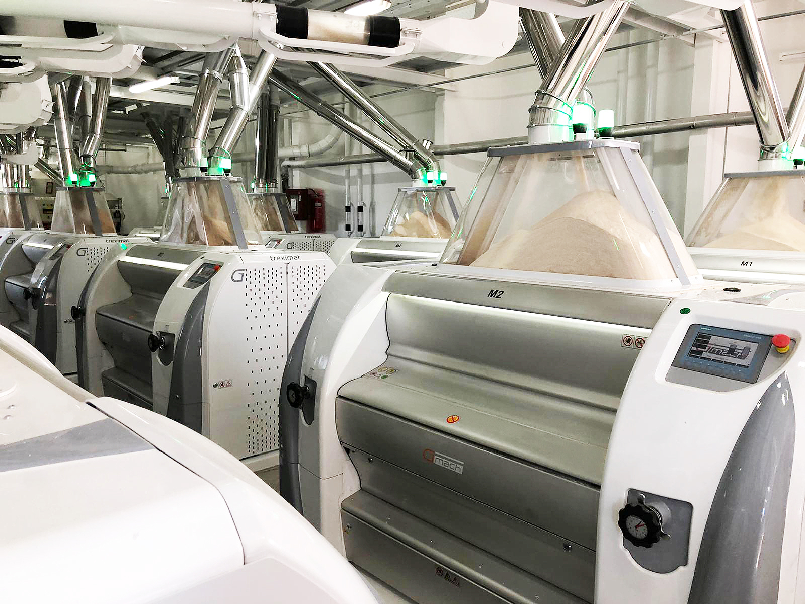 GMach News 300 TPD Capacity Flour Mill is Started to Running in Mitrovic, SERBIA
